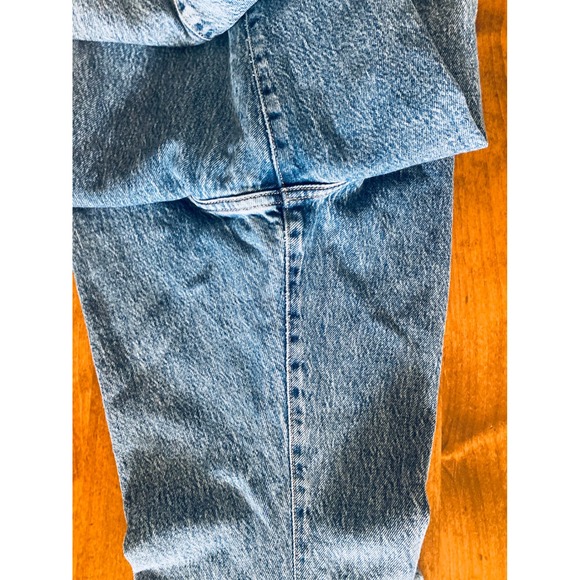 Wrangler Westward High Rise Bootcut Jeans Blue Two Tone Color Block 31x30 - Picture 16 of 16